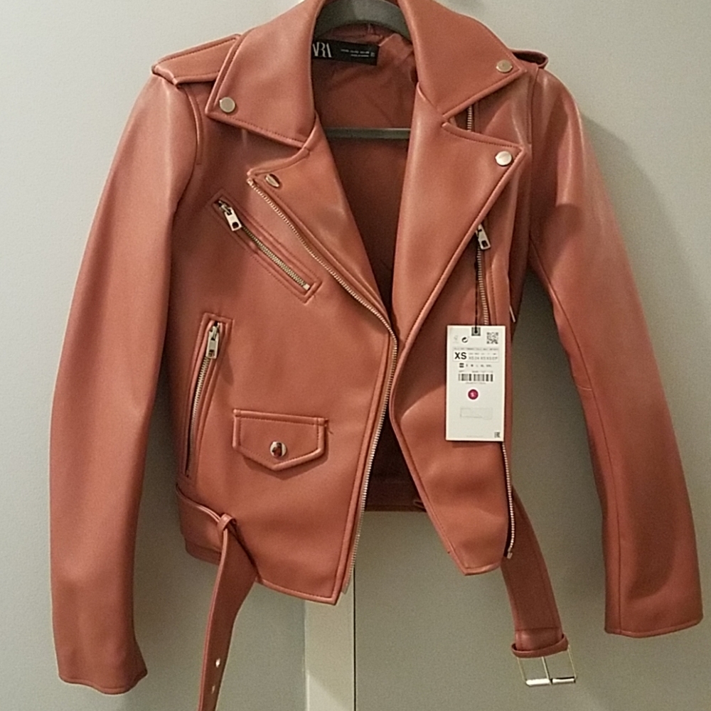NWT TAGS biker jacket